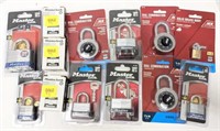 Misc lot of in package locks. Pad locks and