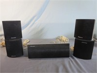 *Pioneer Speakers Set of 5 - Model S-FCRW2500