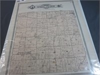 1907 Spring Prairie Township Wisconsin Map