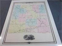 1878 Baron County Wisconsin Map