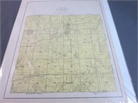 1921 Lyons Township Wisconsin Map
