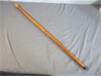 Nice Wood Carved Walking Stick 35.5" Tall