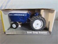 Row Crop Blue Tractor - Dyersville, Iowa Nov.