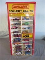 *1983 Matchbox Collect All 75 Store Display Filled