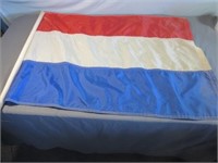 Netherlands Flag on Pole 38x27.5 A