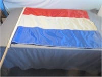 Netherlands Flag on Pole 38x27.5 B