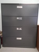 HON Large 4 Drawer File Cabinet