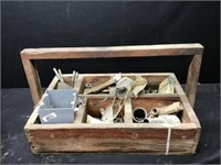 Misc Hardware  Wood Tool Box