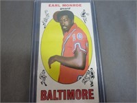 1969 Topps Basketball Earl Monroe Rookie