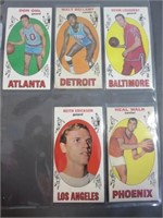 1969 Topps Basketball - Loughery, Bellamy, Ohl,
