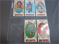 1969 Topps Basketball - Love, Smith, Sanders,