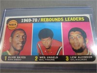 1970 Topps #5 RBds Lew Alcindor Hayes Unseld
