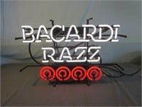 *LPO* Bacardi Razz Neon Light 22.5x14 - Tested and