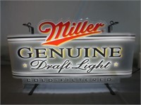 *Miller Genuine Draft Light Cold -Filtered Light