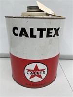 Caltex Gallon Tin