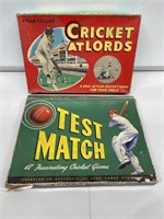 2 x Vintage Cricket Games