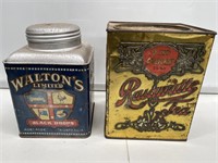 Walton’s Adelaide Confectionery Tin and Rasawatte