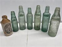 Selection of Collectable Bottles inc Codds,