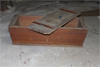 old Wood Box w/ lid