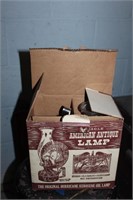 new in box american antique lamp