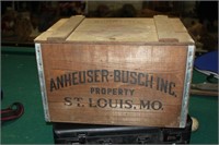 anheuser busch advertising box