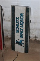 blue schlitz beer sign