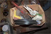 box of misc. tools