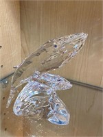 SWAROVSKI CRYSTAL MOTHER AND BABY WHALES