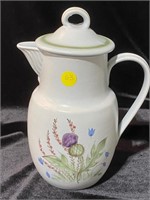 BUCHAN STONEWARE PITCHER WITH LID