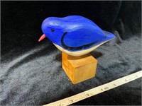 FOLK ART BLUE BIRD
