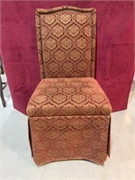 BOMBAY COMPANY UPHOLSTERED BEDROOM CHAIR
