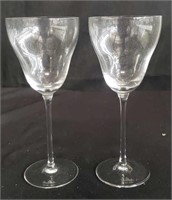 Pair of Rosenthal wine glasses