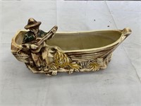 McCoy Pottery guitar player with banana boat