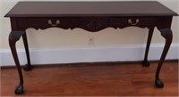 Henkel Harris Ball and Claw Console Sofa Table