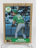 1987 Topps Mark McGwire #366 RC