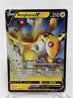 2020 Pokemon Ampharos V Rare 49/185