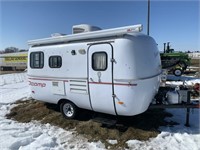 2016 Scamp Camper-12' bumper hitch.