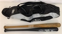 Louisville Slugger Baseball Bag w/ 2 Bats