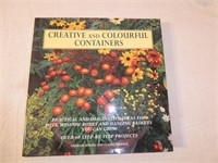 "Creative & Colourful Containers"- Hardcover Book