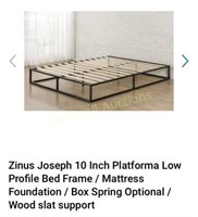 Zinus Joseph King platform bed