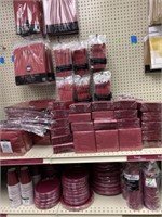 Red Party  Supplies, Table Covers, Paper Plates,