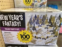 1 Set Of 100 News Year Fantasy Party Supplies