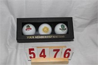 2016 Oakmomt open golf balls