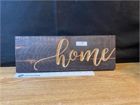 Home Wooden Sign