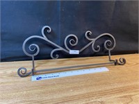 New- Forged Metal Flag Holder
