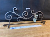 New- Forged Metal Flag Holder