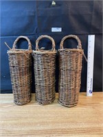 Lot of 3 New Baskets