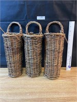 Lot of 3 New Baskets