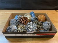 Lot of New Decorative Pine Cones