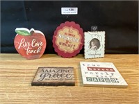 Lot of New Signs - picture Frame